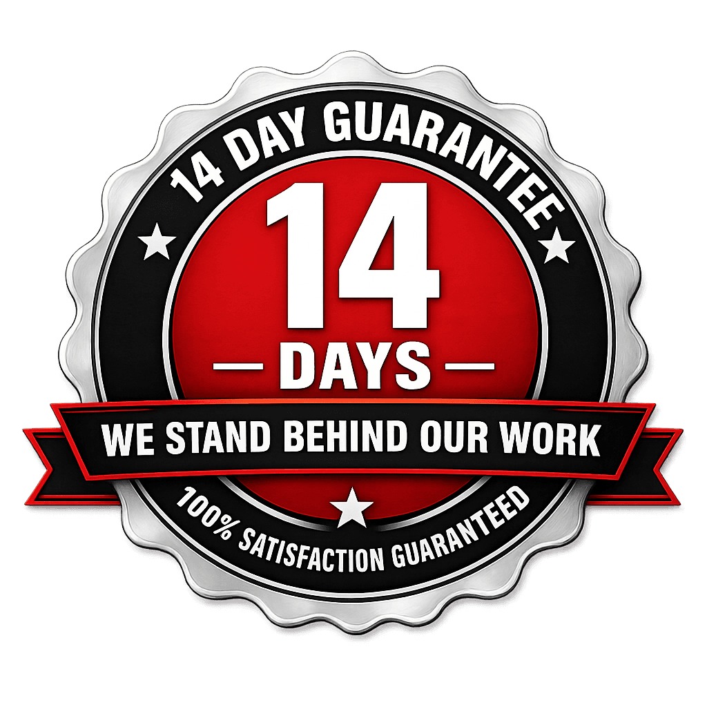 Vent Pro NYC 14-day satisfaction guarantee — we stand behind our work