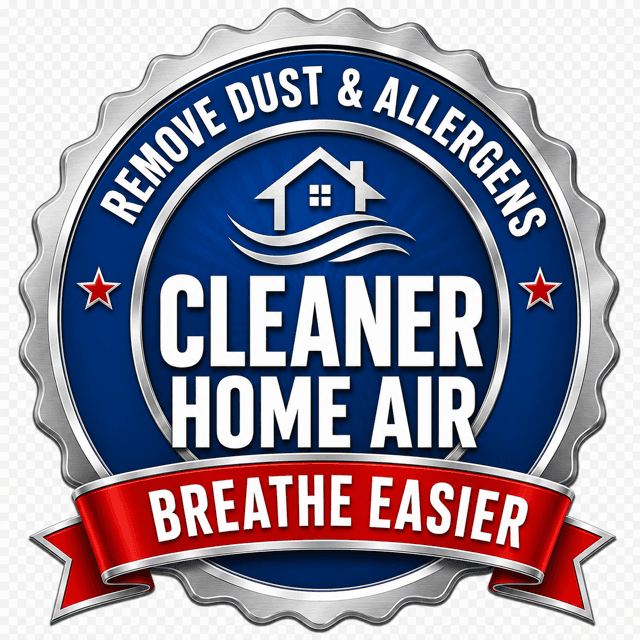Cleaner home air — remove dust and allergens and breathe easier