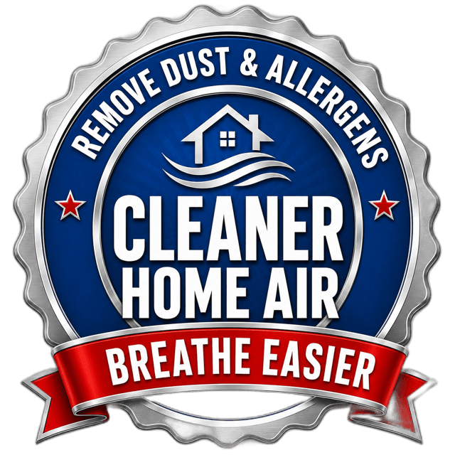 Cleaner home air — remove dust and allergens and breathe easier