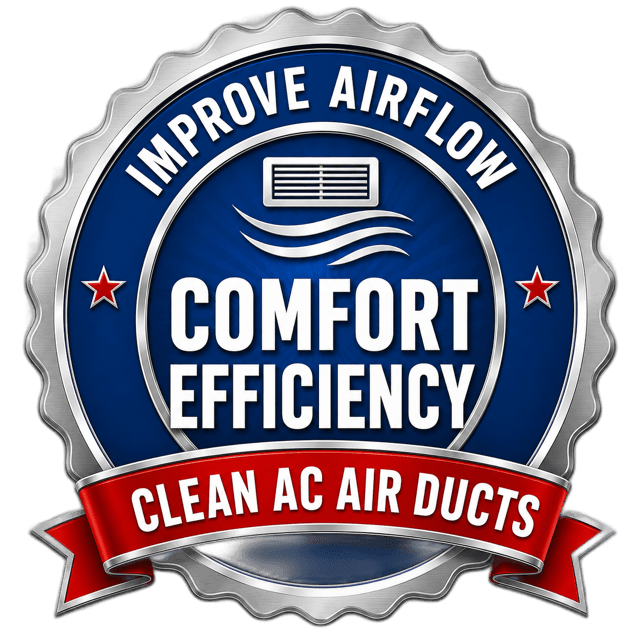 Comfort and efficiency — clean AC air ducts improve airflow
