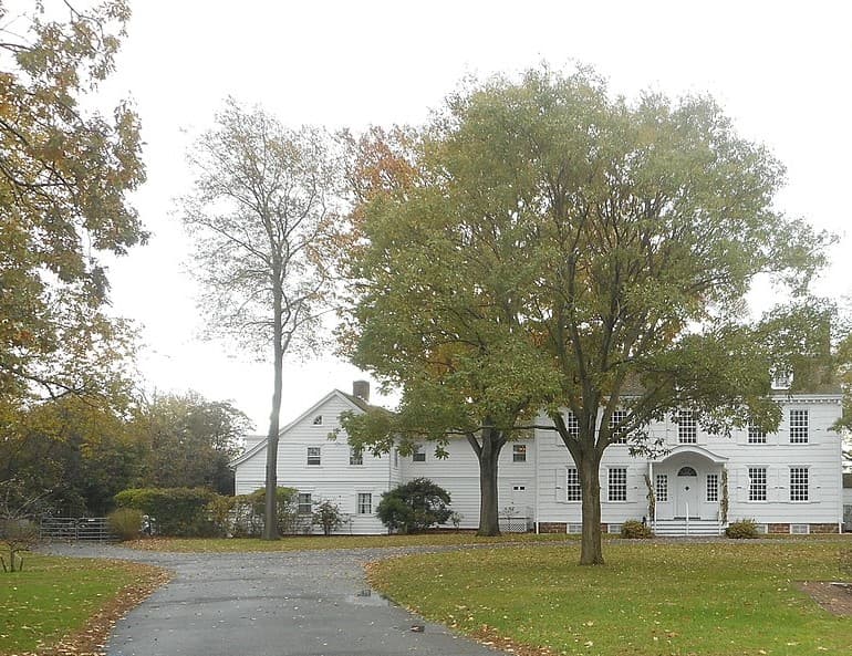 Rock Hall, a 1767 historic house museum, Lawrence, NY